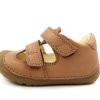 Baby Bundgaard Baby Shoes And Crawler Shoes | Bundgaard Cognac Prewalker Sandal