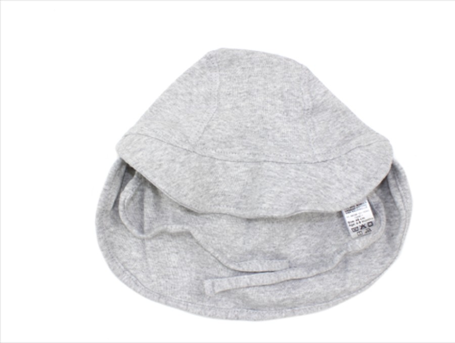 Accessories And Home Joha | Joha Sun Hat Grey Melange Cotton