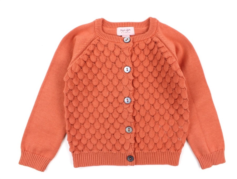 Baby Noa Noa Miniature Cardigans | Noa Noa Miniature Cardigan Apricot Brandy