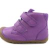 Baby Bundgaard Baby Shoes And Crawler Shoes | Bundgaard Purple Winter Walker With Wool Lining