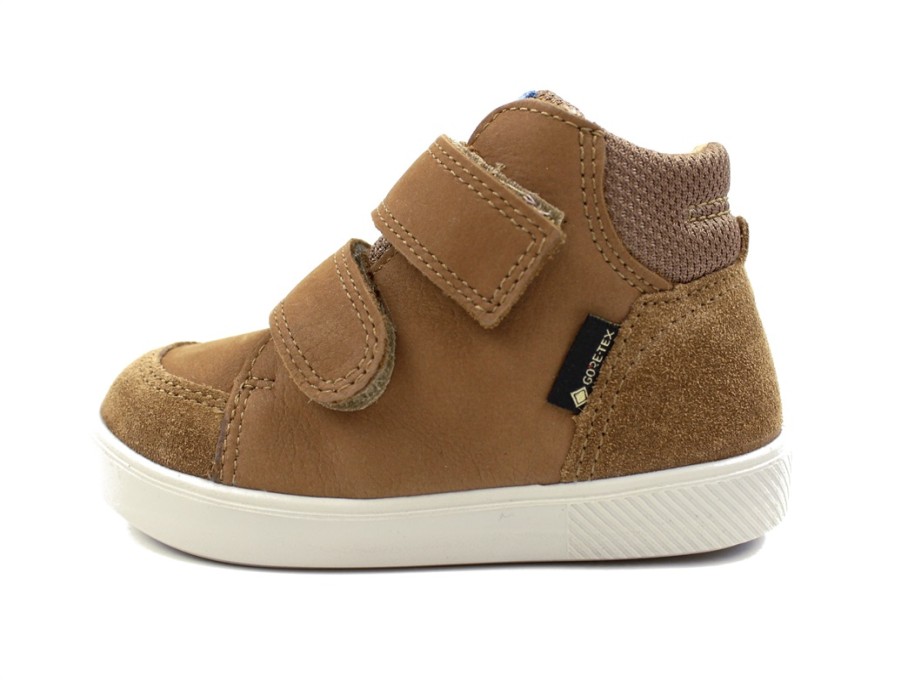 Baby Superfit Shoes And Sneakers | Superfit Brown/Blue Transition Shoe Supies With Gore-Tex