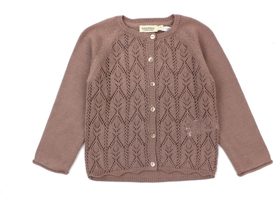 Baby MarMar Copenhagen Cardigans | Marmar Cardigan Totti Dusty Mauve