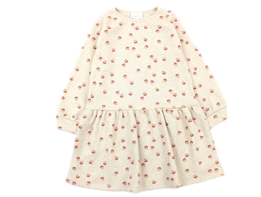 Baby Popirol Dresses | Popirol Dress Aime Beige Melange