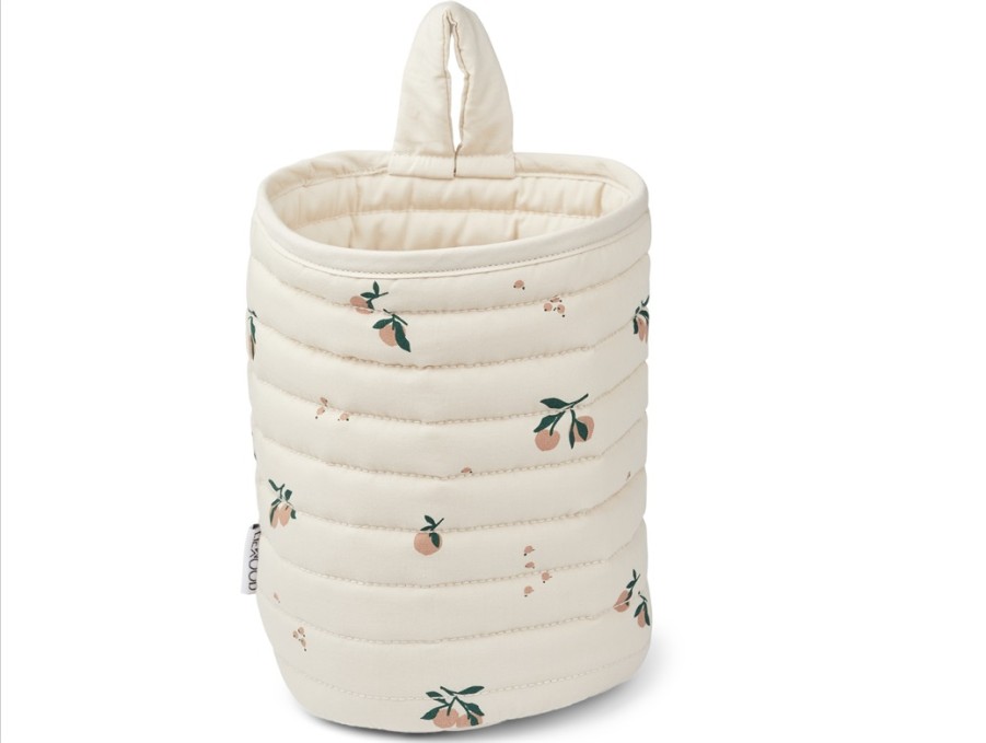 Accessories And Home Liewood | Liewood Peach/Sea Shell Mix Quilted Basket Faye