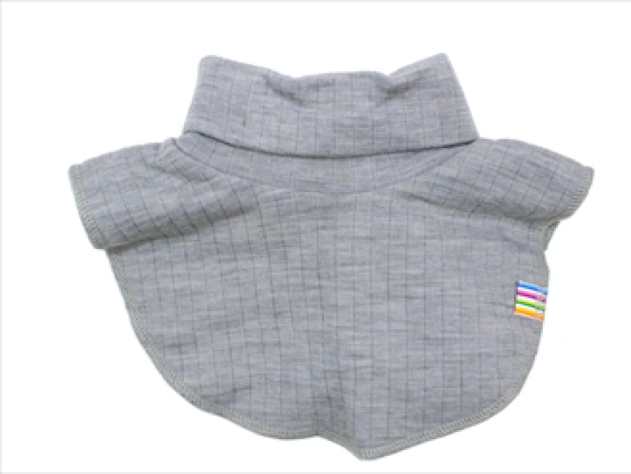 Baby Joha Wool | Joha Grey Melange Neck Warmer Merino Wool