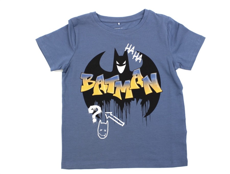 Kids Name It Short And Long-Sleeved T-Shirts | Name It Bluefin Batman T-Shirt