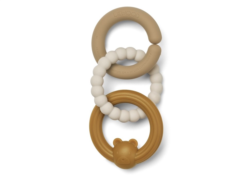 Accessories And Home Liewood | Liewood Oat Multi Mix Teething Chain Anton Silicone