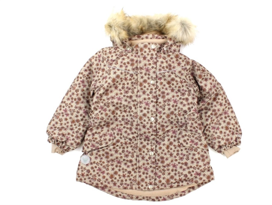 Baby Wheat Winter Jackets | Wheat Winter Jacket Mathilde Winter Blush Flowers