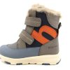 Kids Bisgaard Winter Boots | Bisgaard Grey Winter Boot Spencer With Velcro And Tex