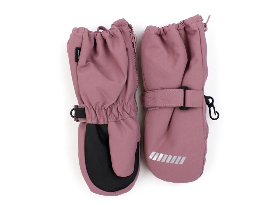 Baby Name It Gloves | Name It Wistful Mauve Mittens