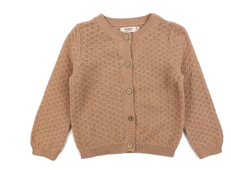 Tweens Wheat Cardigans | Wheat Rose Dawn Cardigan Magnelia Strik