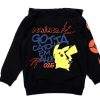 Tweens Name It Blouses And Knitwear | Name It Black Pokemon Hoodie Sweatshirt