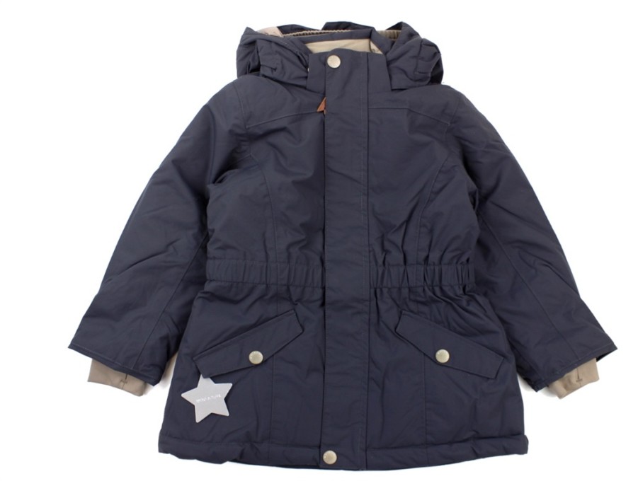 Tweens Mini A Ture Winter Jackets | Mini A Ture Winter Jacket Velaja Forged Iron Blue