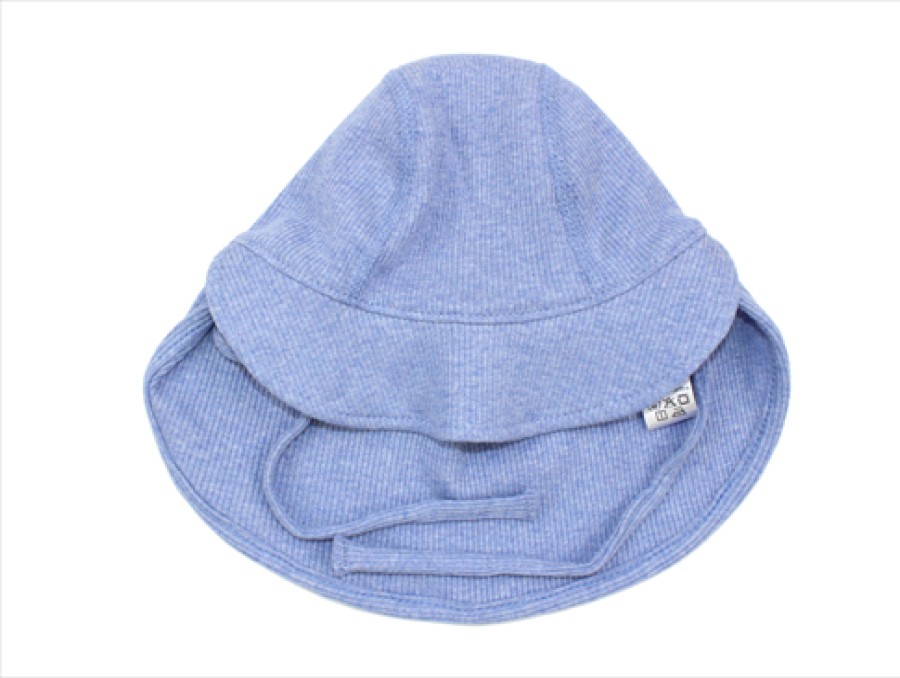 Accessories And Home Joha | Joha Sun Hat Denim Melange Cotton