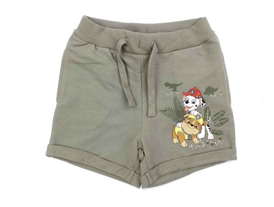 Kids Name It Shorts | Name It Dried Sage Shorts Paw Patrol