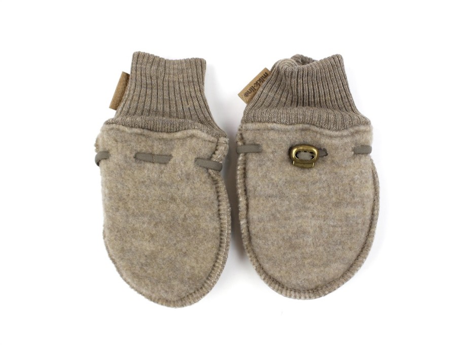 Baby Mikk line Gloves | Mikk-Line Melange Denver Mittens Merino Wool