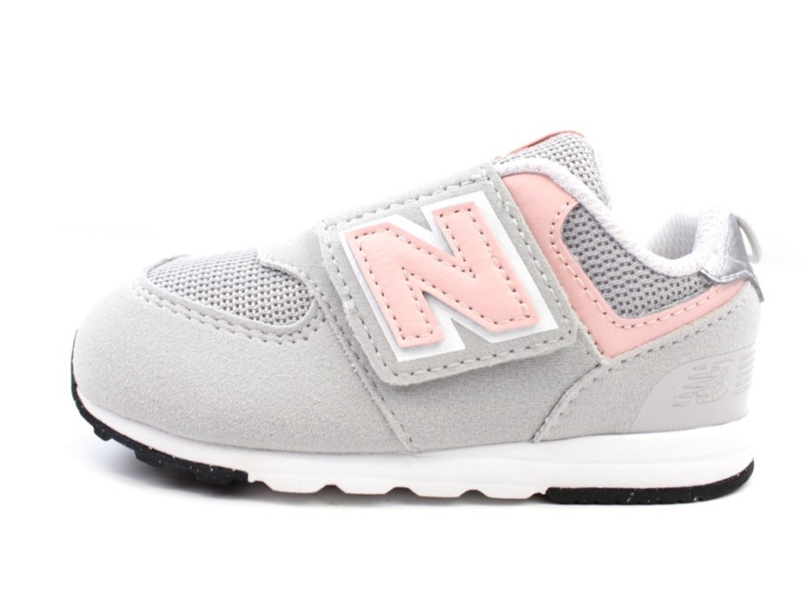 Baby New Balance Shoes And Sneakers | New Balance Rain Cloud/Pink Haze Sneaker