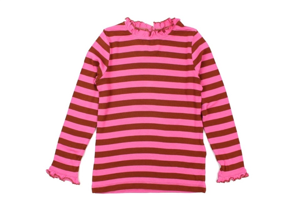 Tweens Name It T-Shirts | Name It T-Shirt Sangria Sunset Stripes