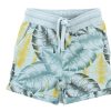 Baby En Fant Shorts | En Fant Shorts Gray Mist Print