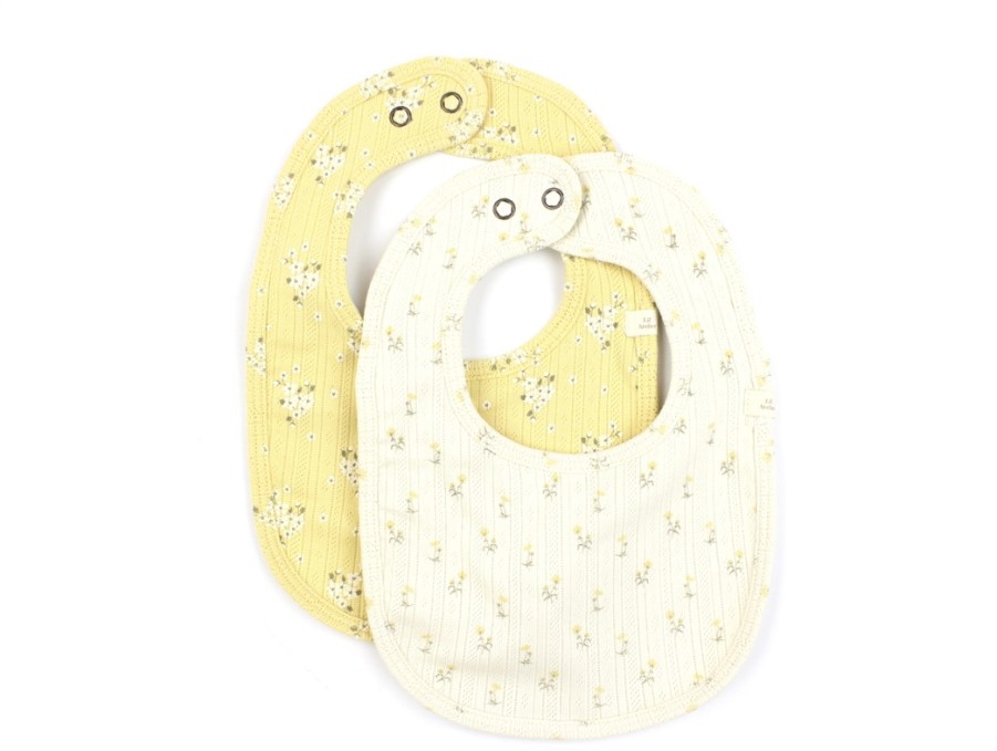 Accessories And Home Lil Atelier | Lil Atelier Turtledove Bib (2-Pack)