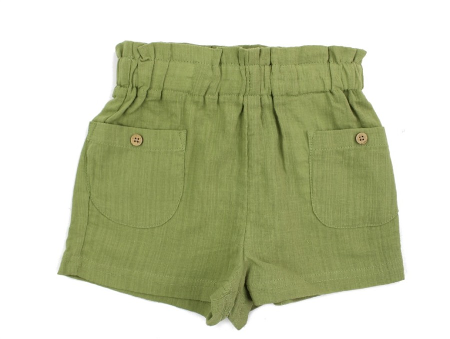 Baby Lil Atelier Shorts | Lil Atelier Sage Shorts