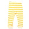 Kids Celavi Underwear And Sleepwear | Celavi Leggings Mineral Yellow Stripes Viscose/Merinowool