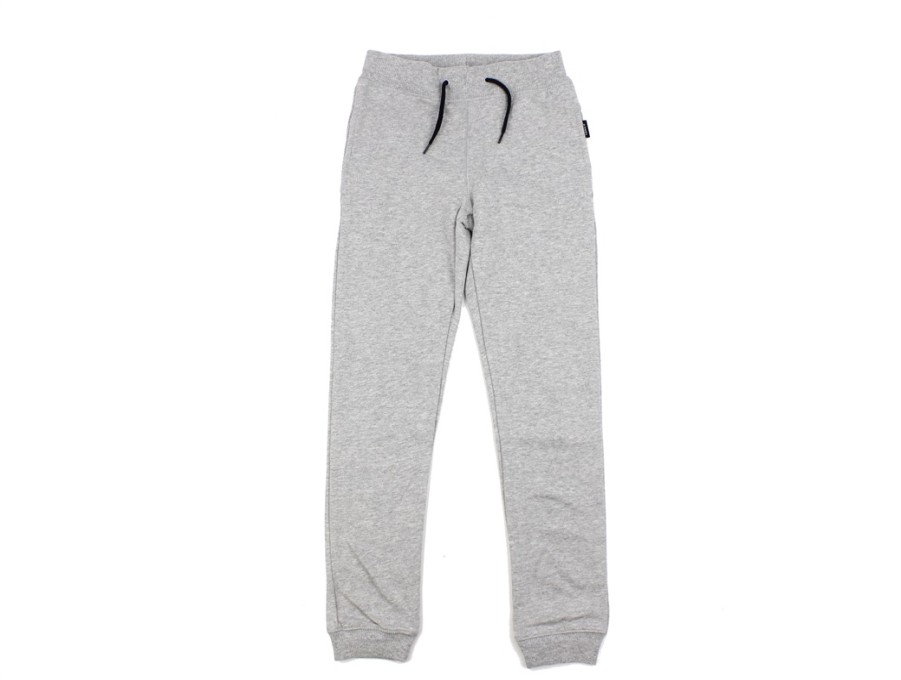 Kids Name It Pants And Leggings | Name It Grey Melange Sweatpants