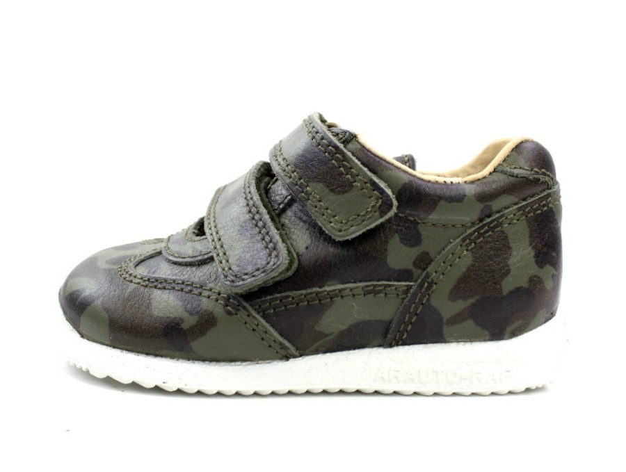 Baby Arauto RAP Shoes And Sneakers | Arauto Rap Shoes Simba Olive Camouflage Leather