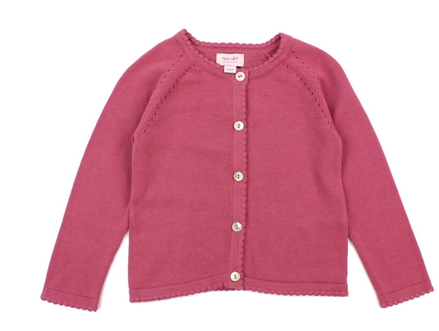 Baby Noa Noa Miniature Cardigans | Noa Noa Miniature Cardigan Rose Wine