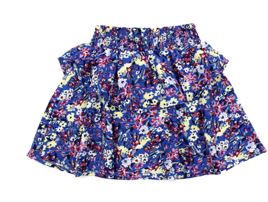 Kids Name It Skirts | Name It Nouvean Navy Skirt Flowers