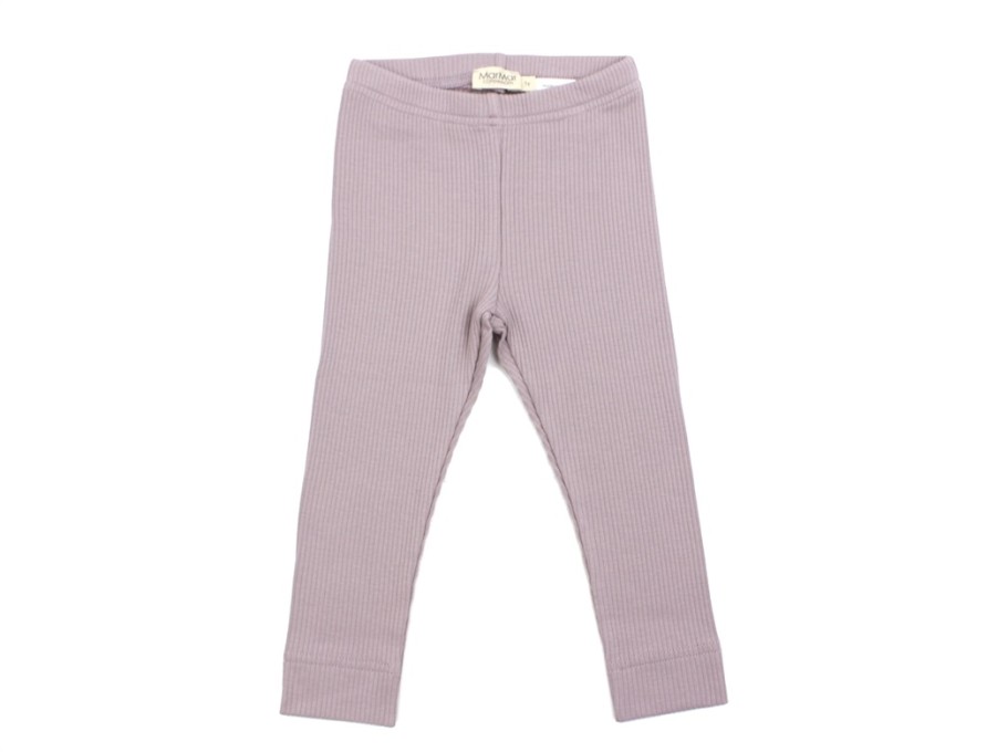 Kids MarMar Copenhagen Pants And Leggings | Marmar Lavender Leggings Modal