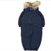 Baby Ver de Terre Coveralls | Ver De Terre Navy Snowsuit