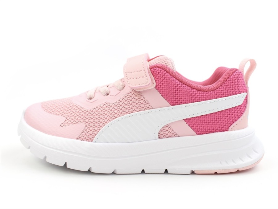 Tweens Puma Shoes And Sneakers | Puma Almond Blossom/Puma White Sneakers Evolve Run Mesh