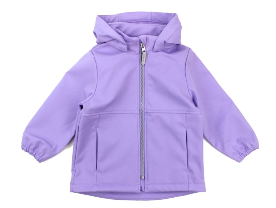 Baby Name It Transition Jackets | Name It Softshell Jacket Sand Verbena Magic Fabric