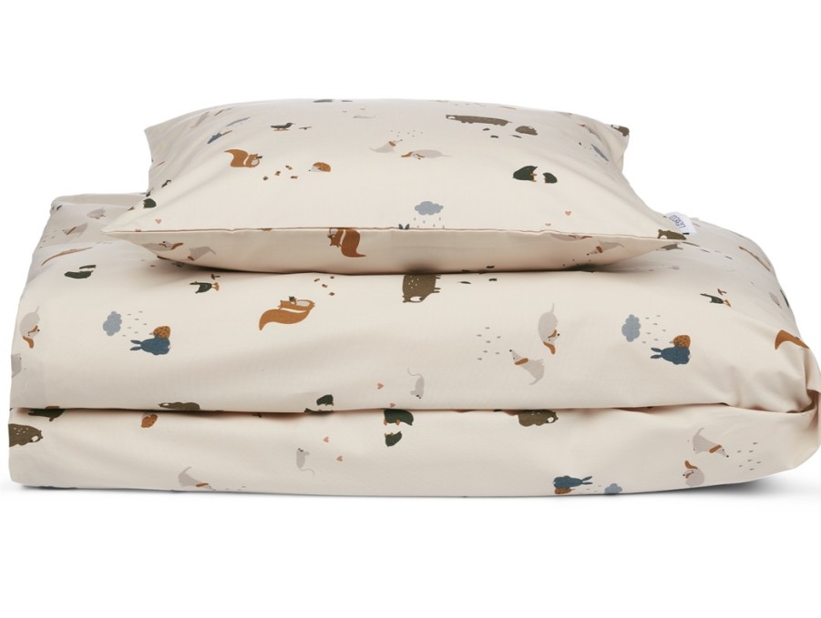 Baby Liewood Organic Cotton | Liewood Friendship Sandy Mix Bedding Ingeborg Junior