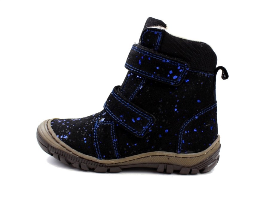 Tweens Arauto RAP Winter Boots | Arauto Rap Winter Boot Milak Blue Josephine With Velcro And Tex