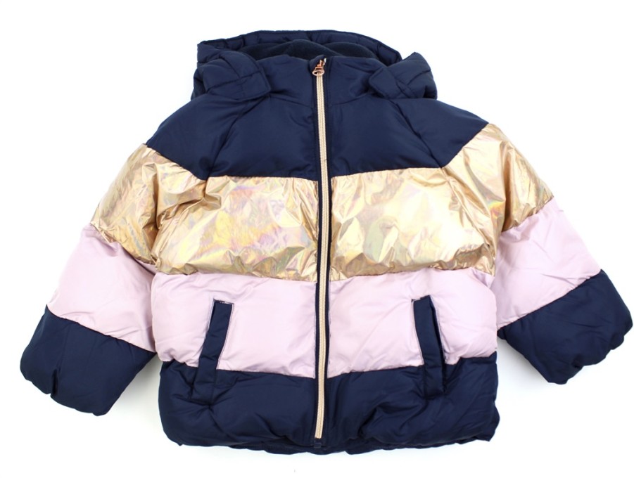 Baby Name It Winter Jackets | Name It Dark Sapphire Puffer Winter Jacket