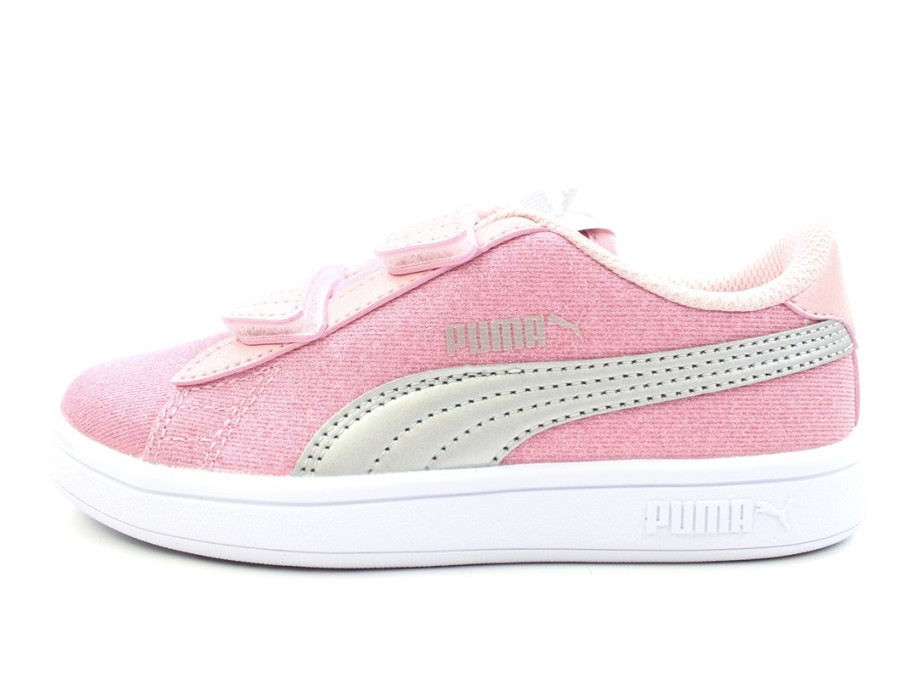 Tweens Puma Shoes And Sneakers | Puma Almond Blossom/Puma Silver Sneaker Smash