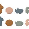 Accessories And Home Liewood | Liewood Sea Creature/Mustard Multi Mix Minibadematte Paola (8-Pack)