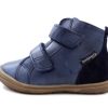 Kids Bundgaard Shoes And Sneakers | Bundgaard Winter Sneaker Storm Navy Velcro And Tex