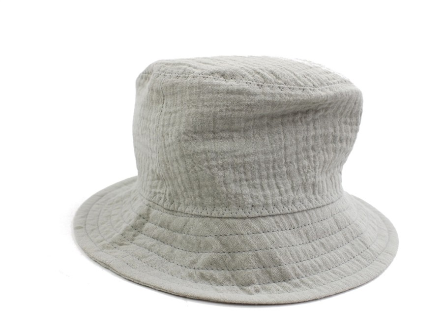 Accessories And Home HUTTEliHUT | Huttelihut Skye Bucket Hat Uv30 Muslin