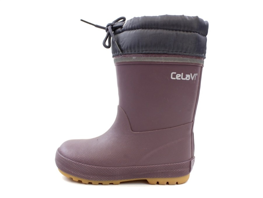 Baby Celavi Thermal Boots And Winter Rubber Boots | Celavi Winter Rubber Boot Moonscape