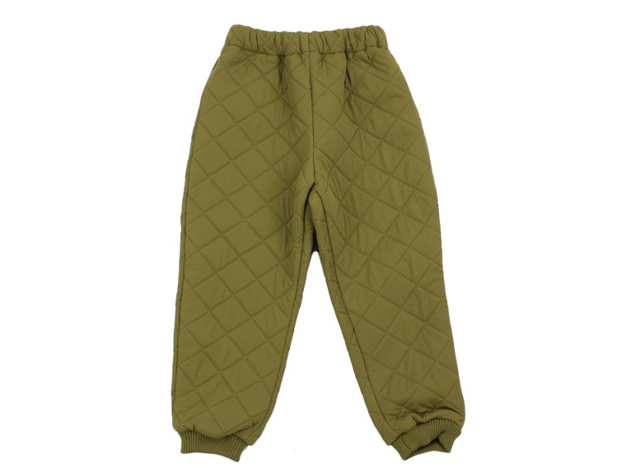 Baby Wheat Thermal Wear And Fleece | Wheat Dry Moss Thermal Pants Alex