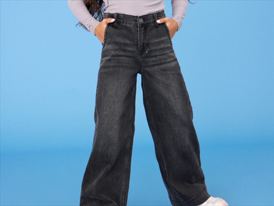 Tweens Name It Pants And Leggings | Name It Pants Black Denim