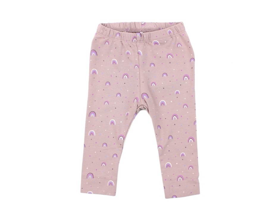 Kids Name It Pants And Leggings | Name It Deauville Mauve Printed Leggings