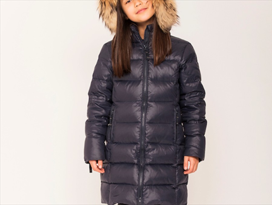 Kids Ver de Terre Winter Jackets | Ver De Terre Black Down Coat