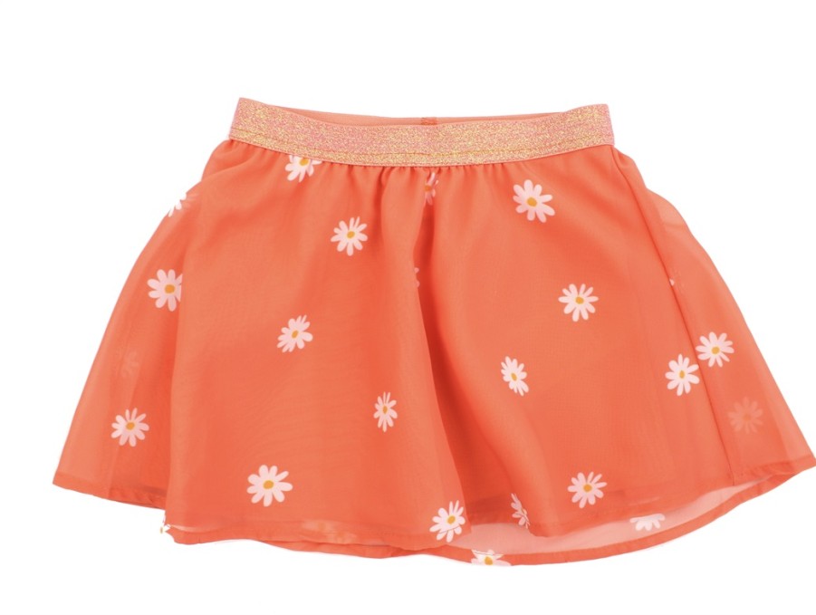 Baby Name It Skirts | Name It Coral Skirt Glitter