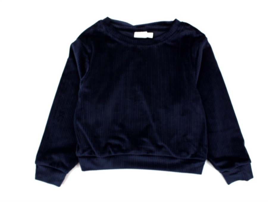 Tweens Name It Tops | Name It Blouse Dark Sapphire Velvet