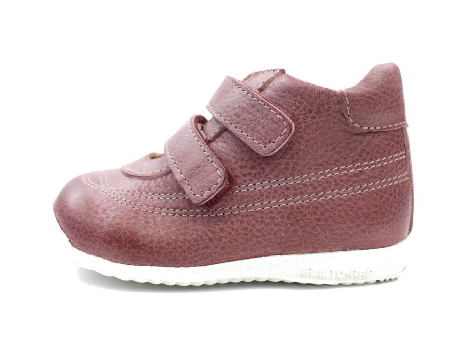 Baby Arauto RAP First Shoes | Arauto Rap Shoes Silas Old Rose With Velcro