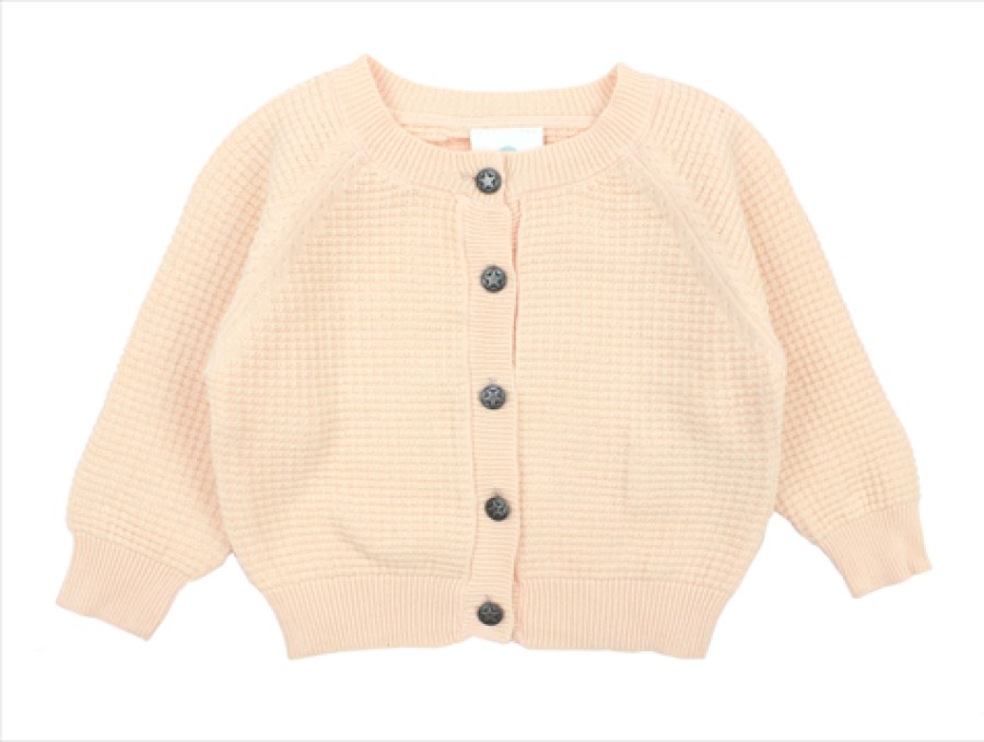 Baby En Fant Cardigans | En Fant Cardigan Peach Puree